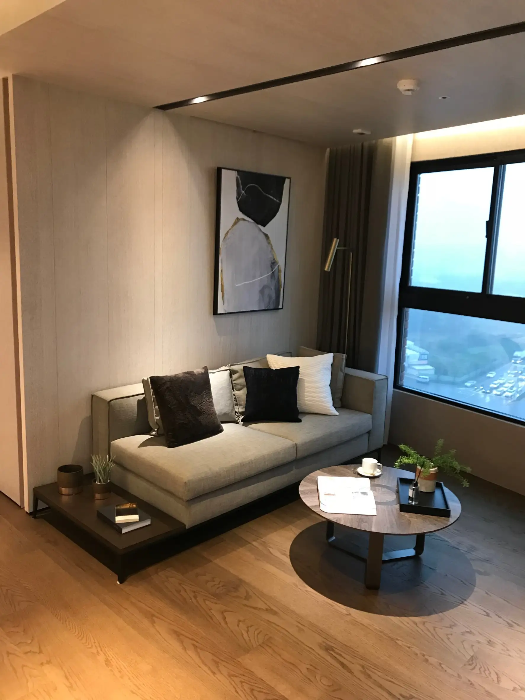 桃園住宅|雅典娜橡木(SC-612GY) 木地板完工照 2(色號 SC-612GY)