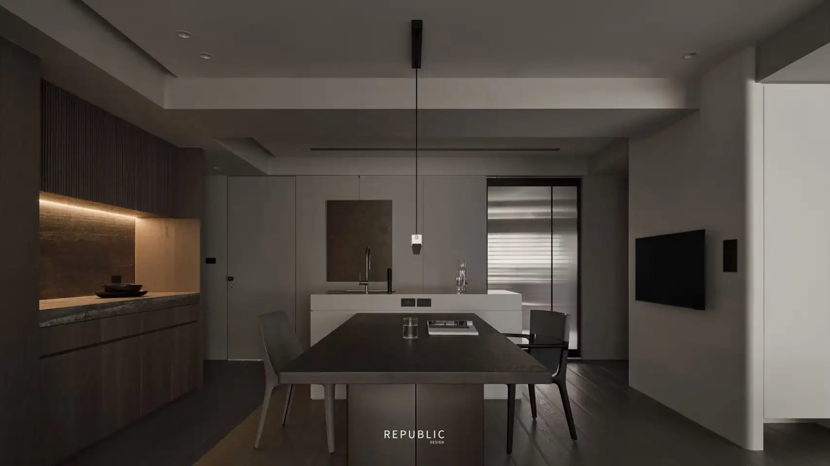 新竹新豐住宅｜P系列（SC-P626） 木地板完工照 4（色號 SC-P626）