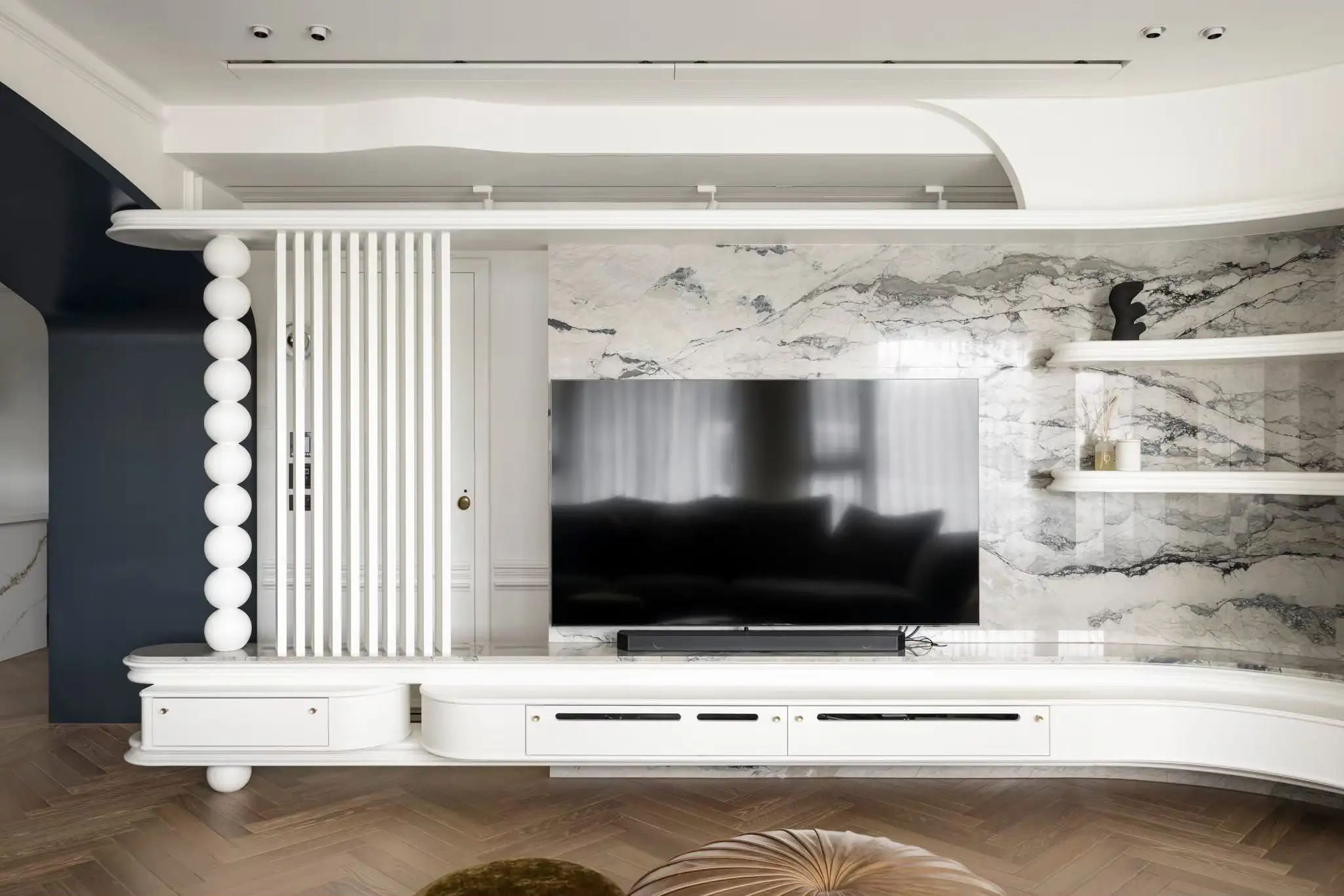 台北內湖住宅|人字倒角(SC-712) 木地板完工照 6(色號 SC-712)